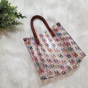 Dooney & Bourke Clear small shopper tote bag